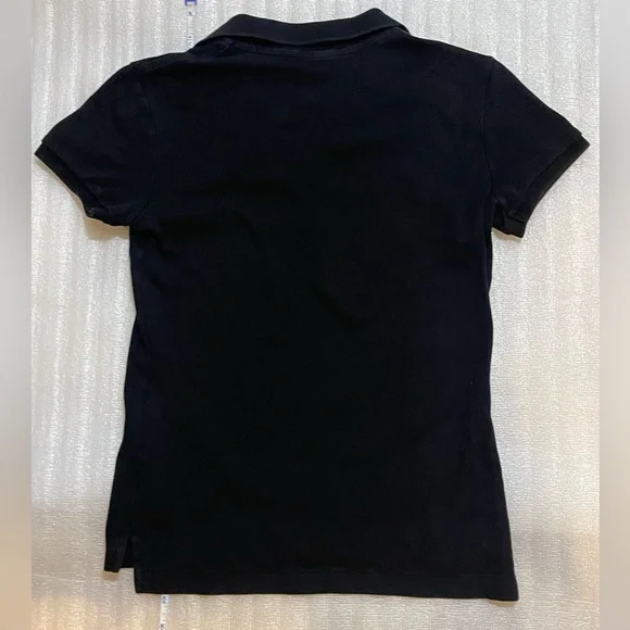 Ralph Lauren Sport Black Polo Shirt with Purple Accent Size Small - Picture 13 of 13